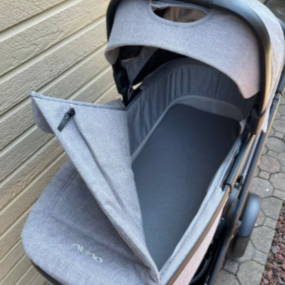 Nuna Demi Grow Double Stroller Gray Color - Picture 3 of 10